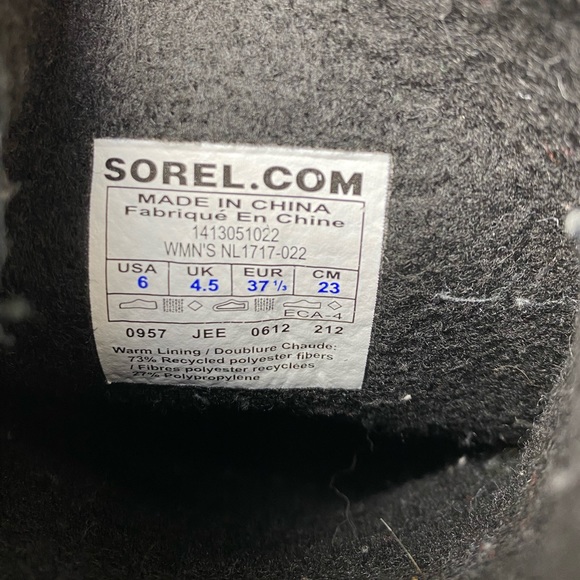 Sorel 1964 Premium CVS snow boots sz 6 - Picture 8 of 8